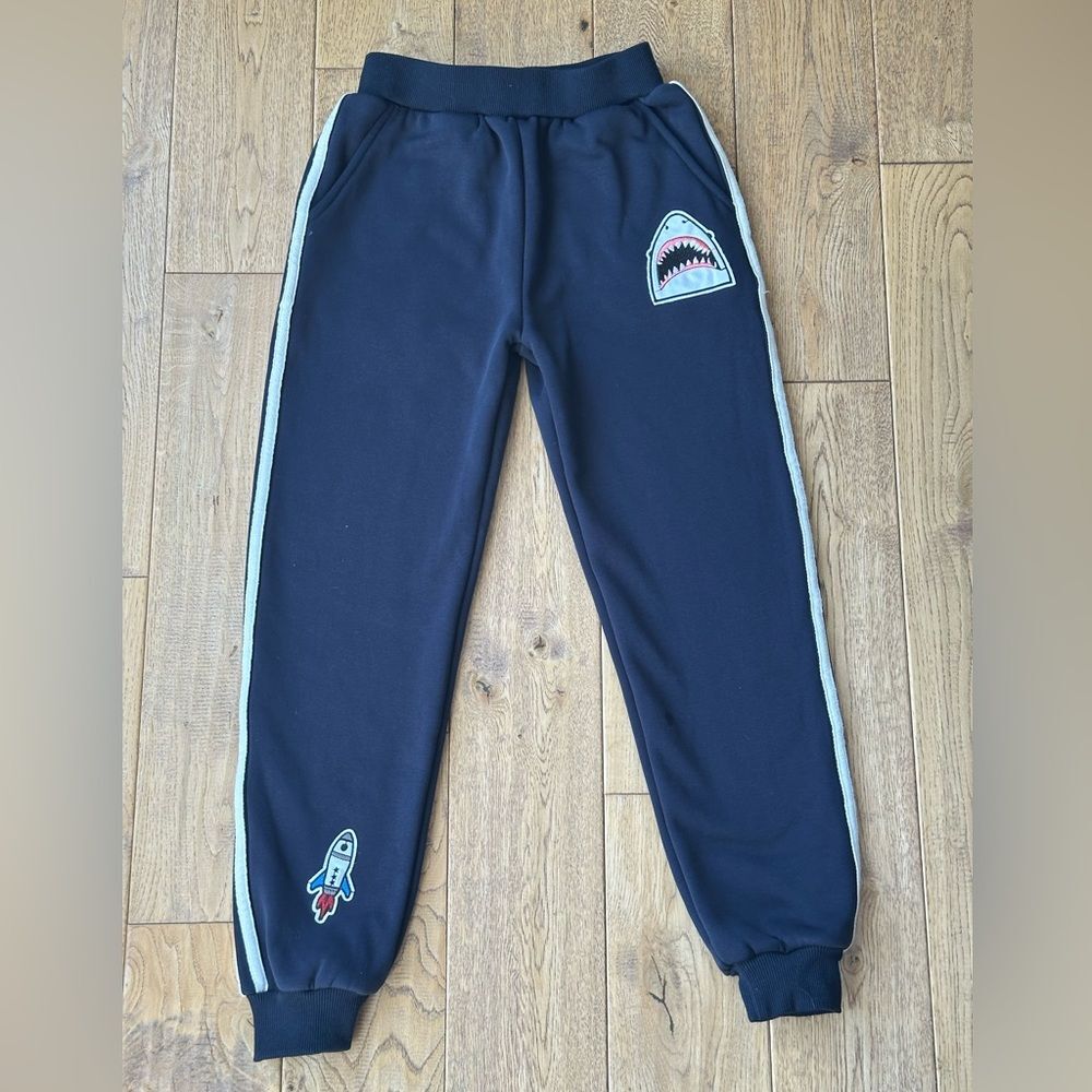 Lola and The Boys Varsity Patch Joggers size 12